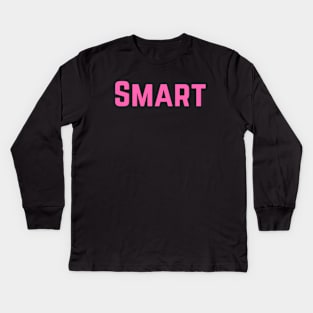 Smart Pinky Winky Funny Sexy Attractive Boy Girl Motivated Inspiration Emotional Dramatic Beautiful Girl & Boy High For Man's & Woman's Kids Long Sleeve T-Shirt